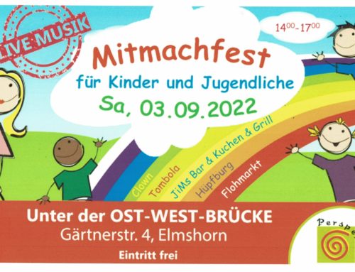 Save the date! – Mitmachfest für Kinder und Jugendliche am 03.09.2022